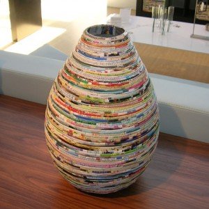 como reciclar revistas